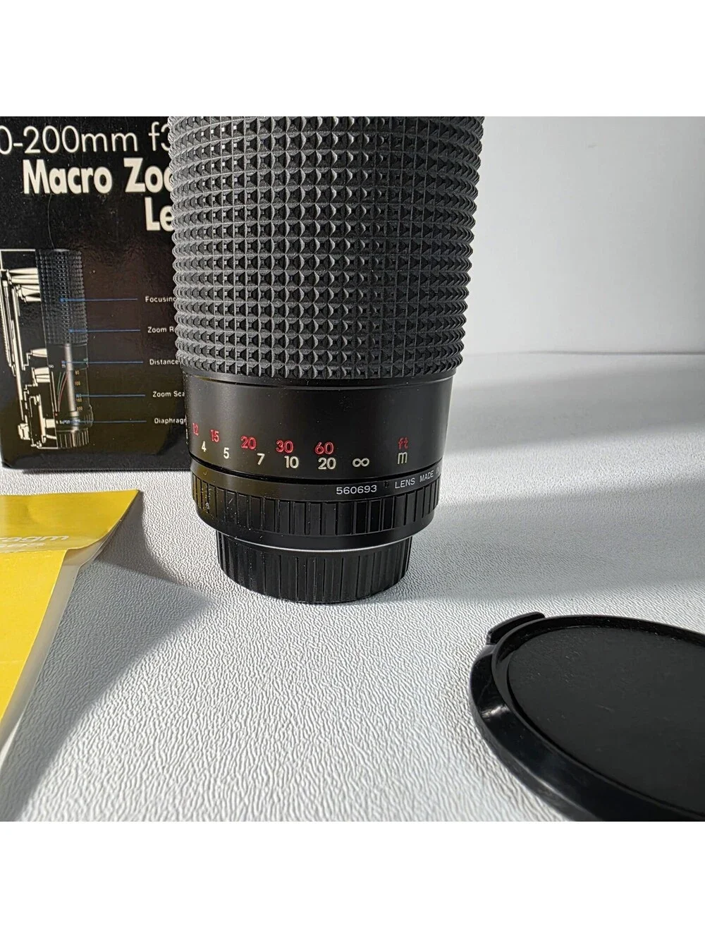 Albinar ADG 80-200mm f3.9 MC Macro Telephoto Zoom Lens for Pentax K Mount Clean